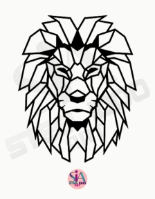 لوحة الأسد الضرغام ... Code 1550