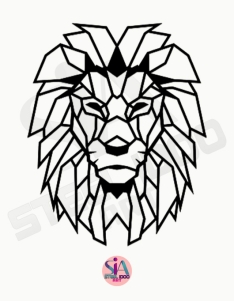 لوحة الأسد الضرغام ... Code 1550