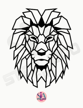 لوحة الأسد الضرغام ... Code 1550