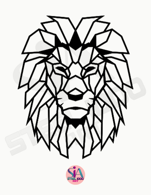 لوحة الأسد الضرغام ... Code 1550