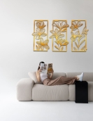 لوحة الزهور الثلاثية من ثلاث قطع ... Code 5503