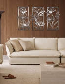 لوحة الزهور الثلاثية من ثلاث قطع ... Code 5503