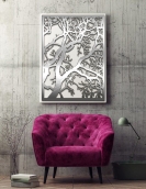 لوحة الشجرة المنفردة ... Code 3301