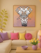 لوحة الفيل الضرغام ... Code 5504