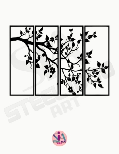 لوحة تابلوه الغصون ... Code 3306