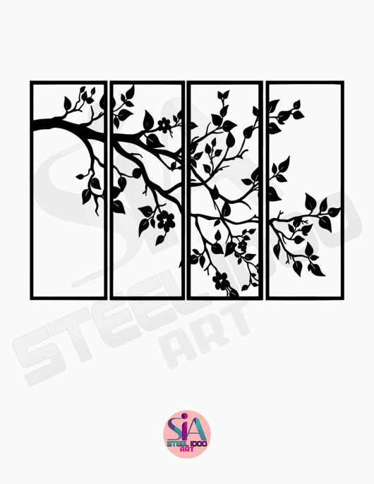 لوحة تابلوه الغصون ... Code 3306