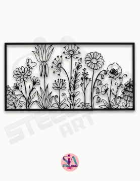 لوحة زهور السعادة والنسيم ... Code 5506