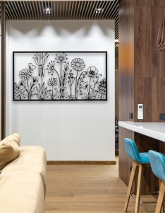 لوحة زهور السعادة والنسيم ... Code 5506