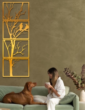 لوحة شجرة البرج من اربع قطع ... Code 5508