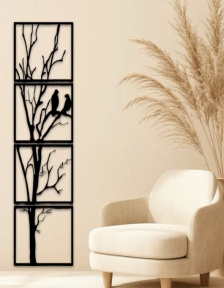 لوحة شجرة البرج من اربع قطع ... Code 5508