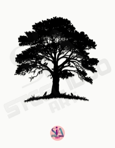 لوحة شجرة الظل ... Code 3303