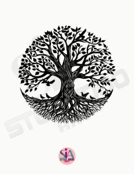 لوحة شجرة نادى المحبين ... Code 1442