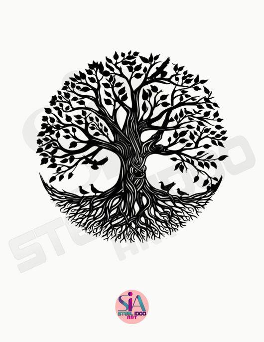 لوحة شجرة نادى المحبين ... Code 1442