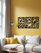 لوحة عصافير وأغصان ... Code 5501