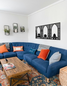 لوحة الكعبة والمسجد النبوى ... Code 1103