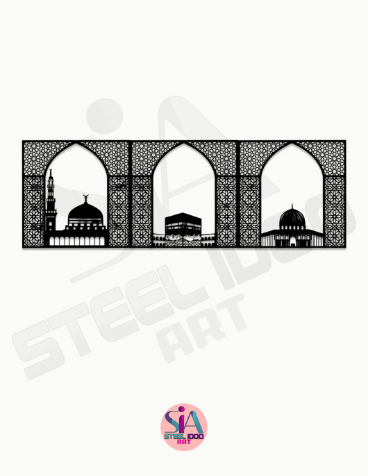 لوحة الكعبة والمسجد النبوى ... Code 1103