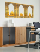 لوحة الكعبة والمسجد النبوى ... Code 1103