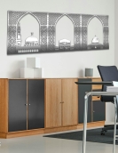 لوحة الكعبة والمسجد النبوى ... Code 1103