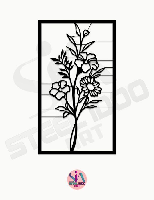 لوحة ازهار الطبيعة  .. Code 6611