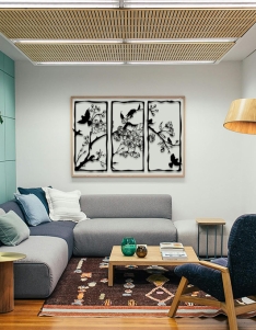 لوحة زهور وأغصان ... Code 5510