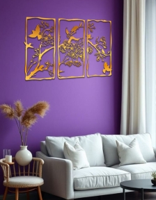 لوحة زهور وأغصان ... Code 5510