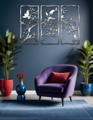 لوحة زهور وأغصان ... Code 5510