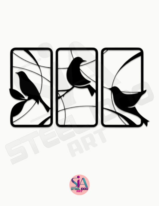 لوحة طيور المحبة ... Code 5511