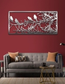 لوحة عصافير الأغصان ... Code 5505