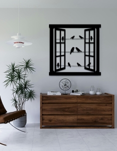 لوحة عصافير الصباح ... Code 5506