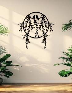 لوحة عصافير الغروب ... Code 5509