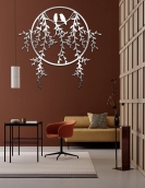 لوحة عصافير الغروب ... Code 5509