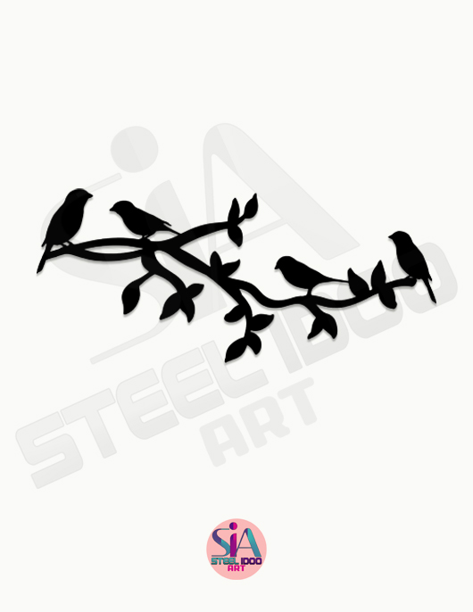 لوحة غصن العصافير ... Code 5504