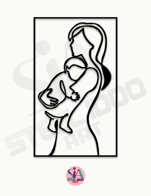 لوحة الأم الحنونة ... Code 9999