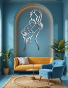 لوحة الأم الحنونة ... Code 9999