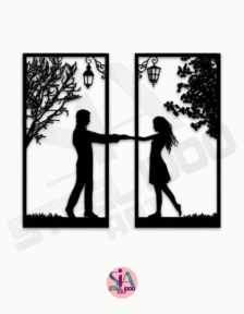 لوحة الخطوبة السعيدة ... Code 9911