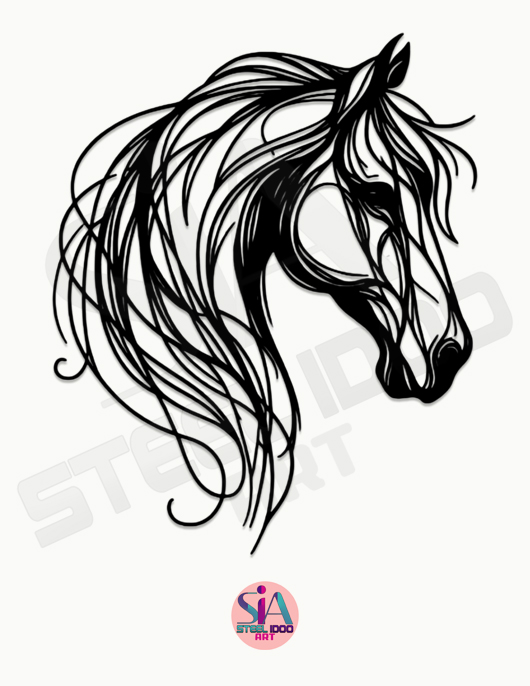 لوحة حصان المحبة ... Code 4404