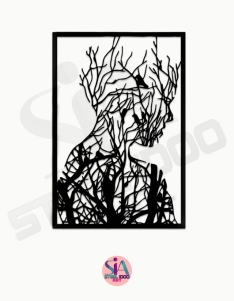 لوحة سيدة المنزل ... Code 9903