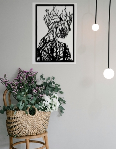 لوحة سيدة المنزل ... Code 9903