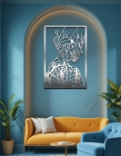 لوحة سيدة المنزل ... Code 9903