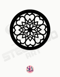 مجسم القلوب الصافية ... Code 6607