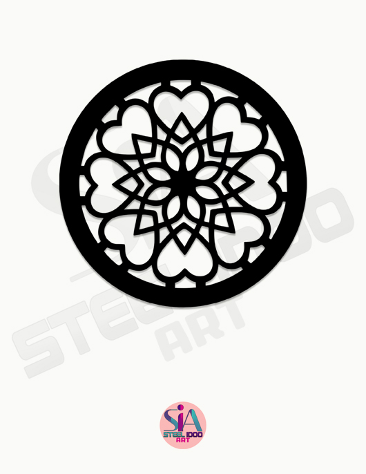 مجسم القلوب الصافية ... Code 6607