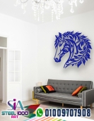 لوحة فنية لوجه حصان